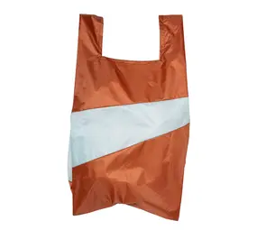 Susan Bijl Susan Bijl - the new shopping bag large - cinnamon & surf spray