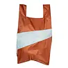 Susan Bijl Susan Bijl - the new shopping bag large - cinnamon & surf spray