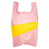 Susan Bijl Susan Bijl - the new shopping bag large - pink panther & sunflower