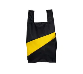 Susan Bijl Susan Bijl - the new shopping bag medium - black & sunflower