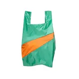 Susan Bijl Susan Bijl - the new shopping bag medium - holly green & orange