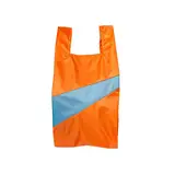 Susan Bijl Susan Bijl - the new shopping bag medium - orange & ocean