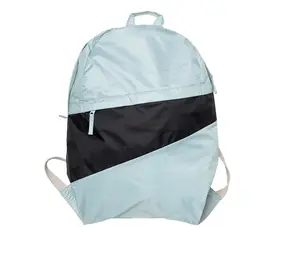 Susan Bijl Susan Bijl - the new foldable backpack large - surf spray & black