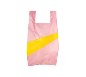 Susan Bijl Susan Bijl - the new shopping bag medium - pink panther & sunflower