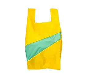 Susan Bijl Susan Bijl - the new shopping bag medium - sunflower & holly green