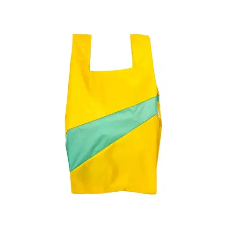 Susan Bijl Susan Bijl - the new shopping bag medium - sunflower & holly green