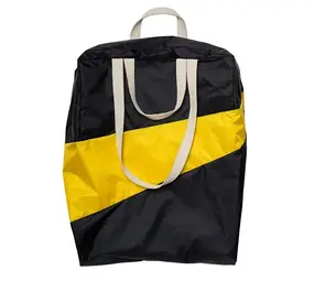 Susan Bijl Susan Bijl - the new stash bag large - black & sunflower