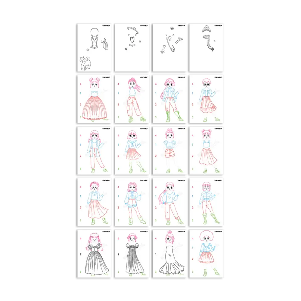 Kidywolf Kidywolf - kidydraw-pro light table - fashion