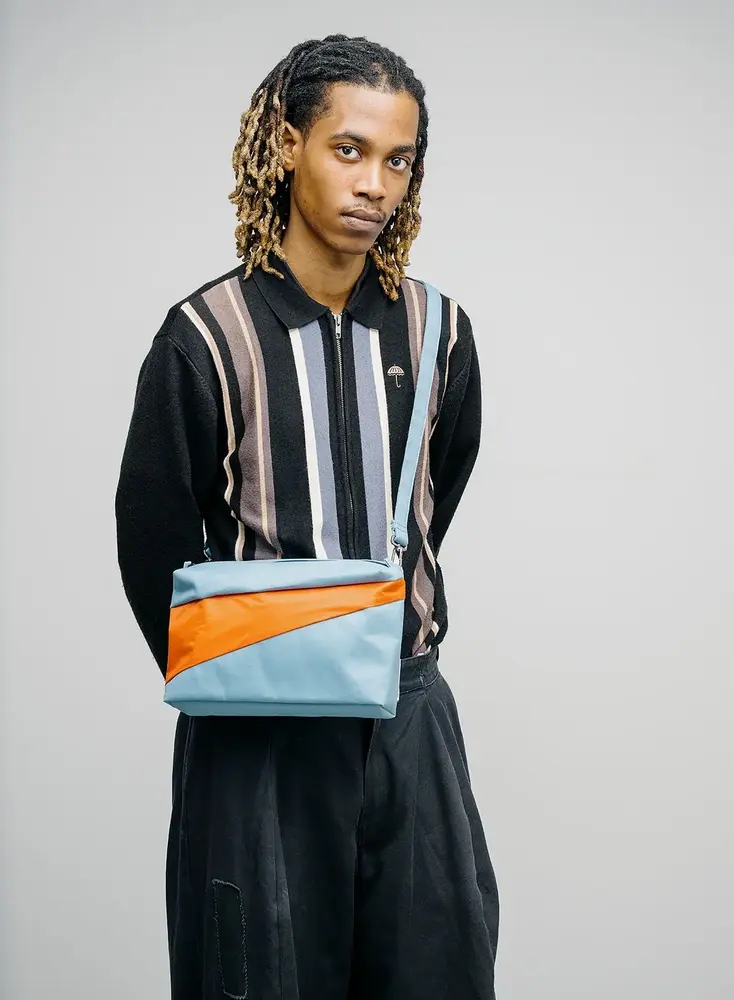 Susan Bijl Susan Bijl - the new bum bag medium - ocean & orange