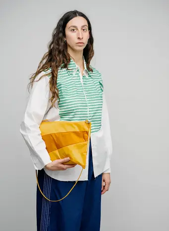 Susan Bijl Susan Bijl - the new pouch large - calendula & ginger Susan Bijl Susan Bijl - the new pouch large - calendula & ginger