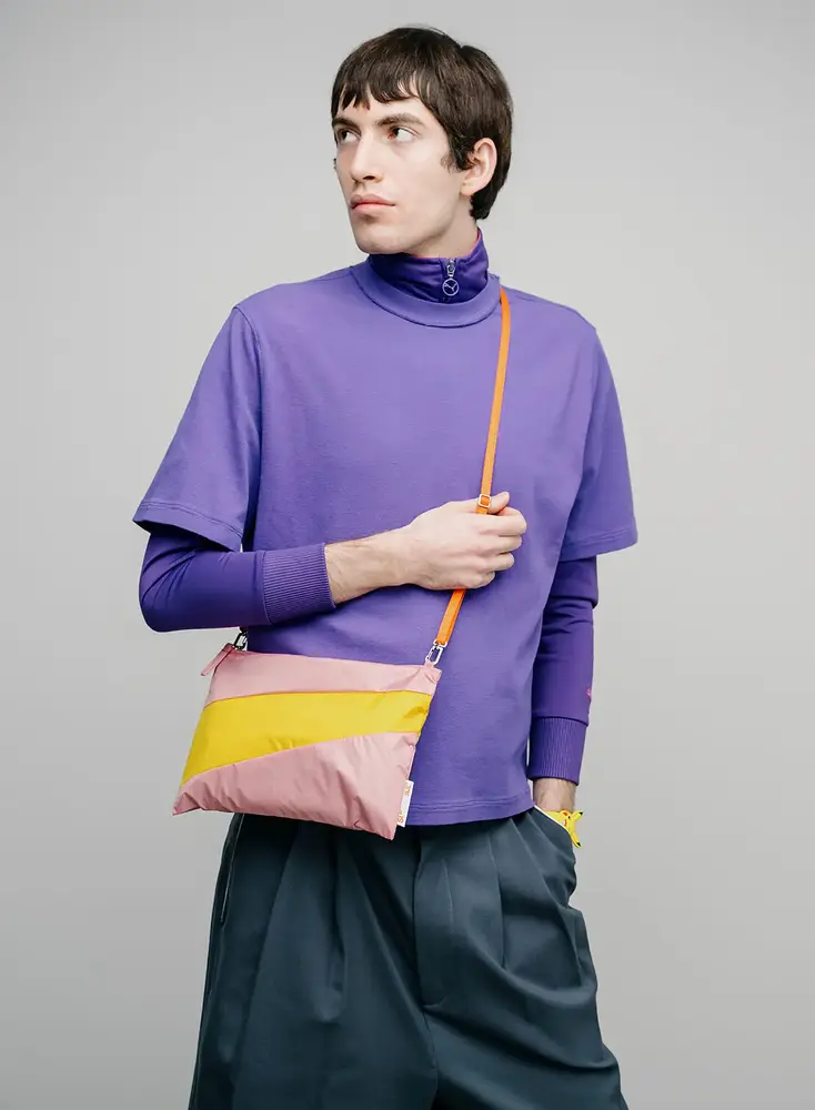 Susan Bijl Susan Bijl - the new pouch medium - pink panther & sunflower