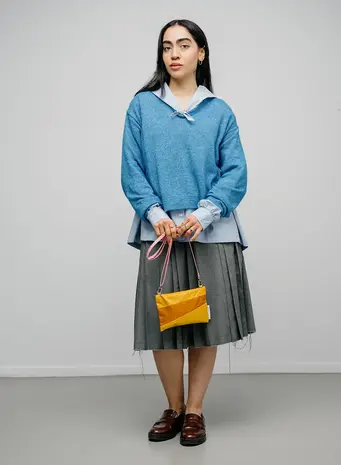 Susan Bijl Susan Bijl - the new pouch small - calendula & ginger Susan Bijl Susan Bijl - the new pouch small - calendula & ginger