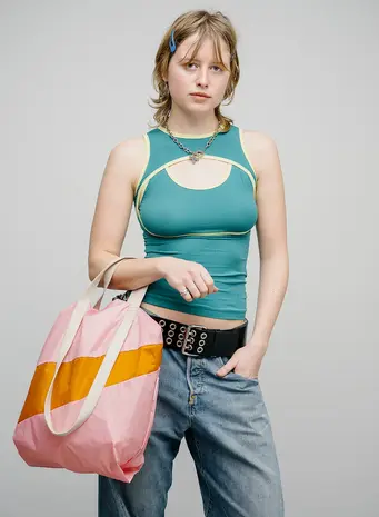 Susan Bijl Susan Bijl - the new trash bag medium - pink panther & ginger