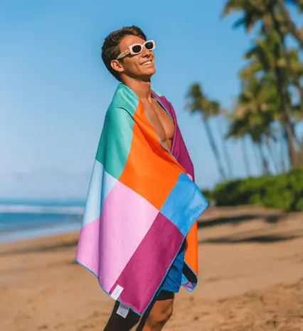 Buvanha Buvanha - reishanddoek (160 x 80 cm) - belize 01