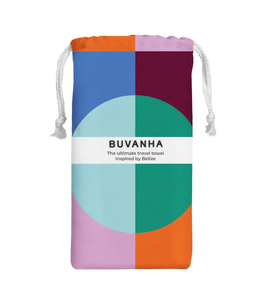 Buvanha Buvanha - reishanddoek (160 x 80 cm) - belize 01