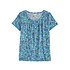 Seasalt - appletree t-shirt - painty bluebell sail