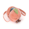 Jellycat Jellycat - amuseable schoudertas - peach Jellycat Jellycat - amuseable schoudertas - peach