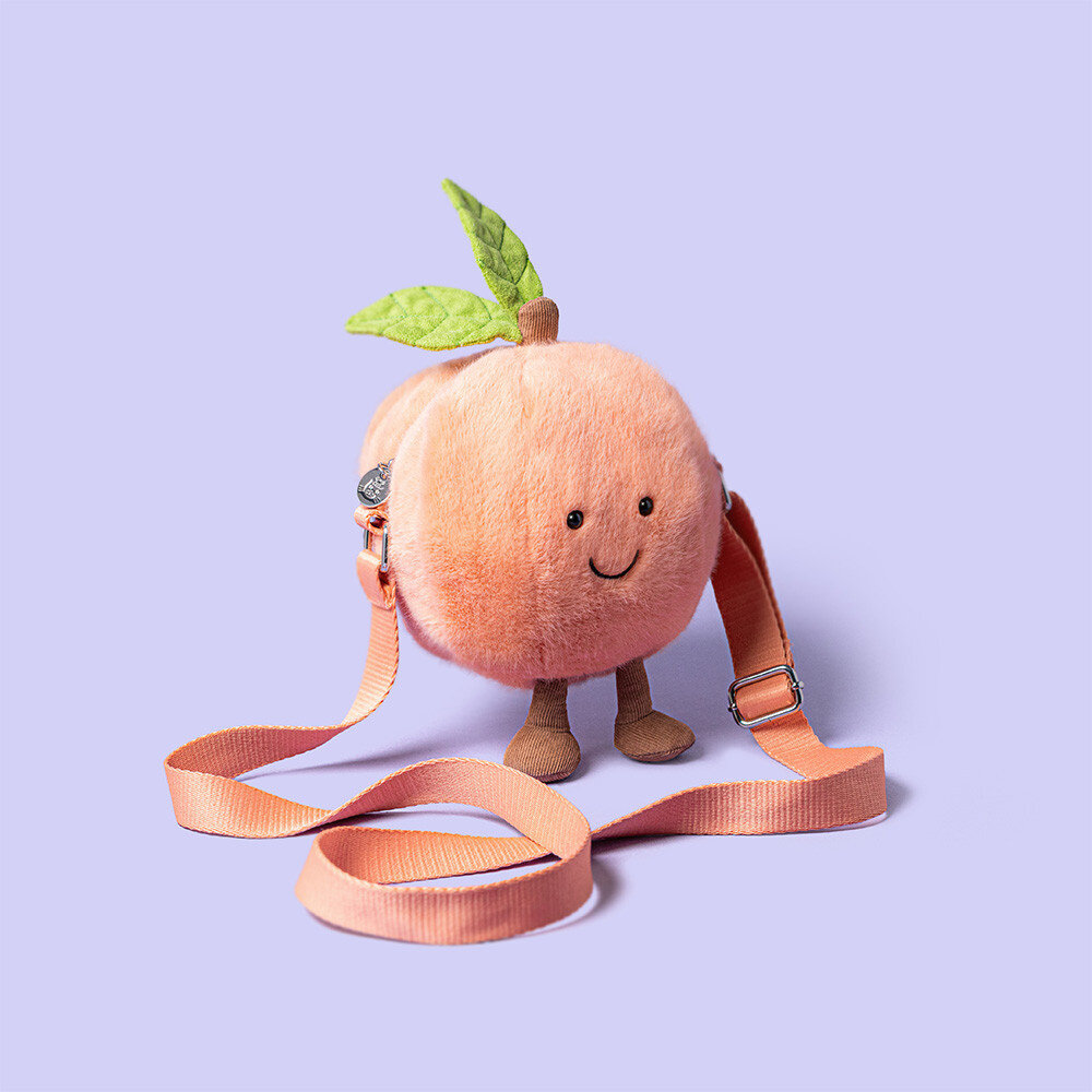 Jellycat Jellycat - amuseables schoudertas - peach