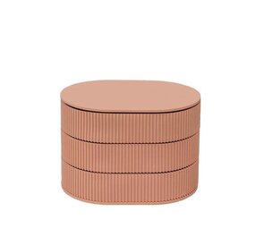 Wavy Wavy - sieraden organizer - sandy blush