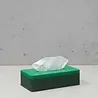 Wavy Wavy - tissuebox - highland green/pearl green