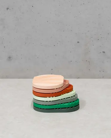 Wavy Wavy - zeepschaaltje - metallic brick