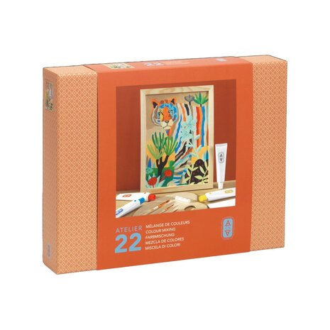 Djeco Atelier Grands Augustin - kleuren mengen - wild