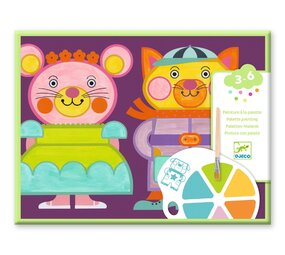Djeco Djeco - schilderijtjes met pallet - chubby cheeks