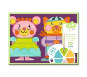 Djeco Djeco - schilderijtjes met pallet - chubby cheeks