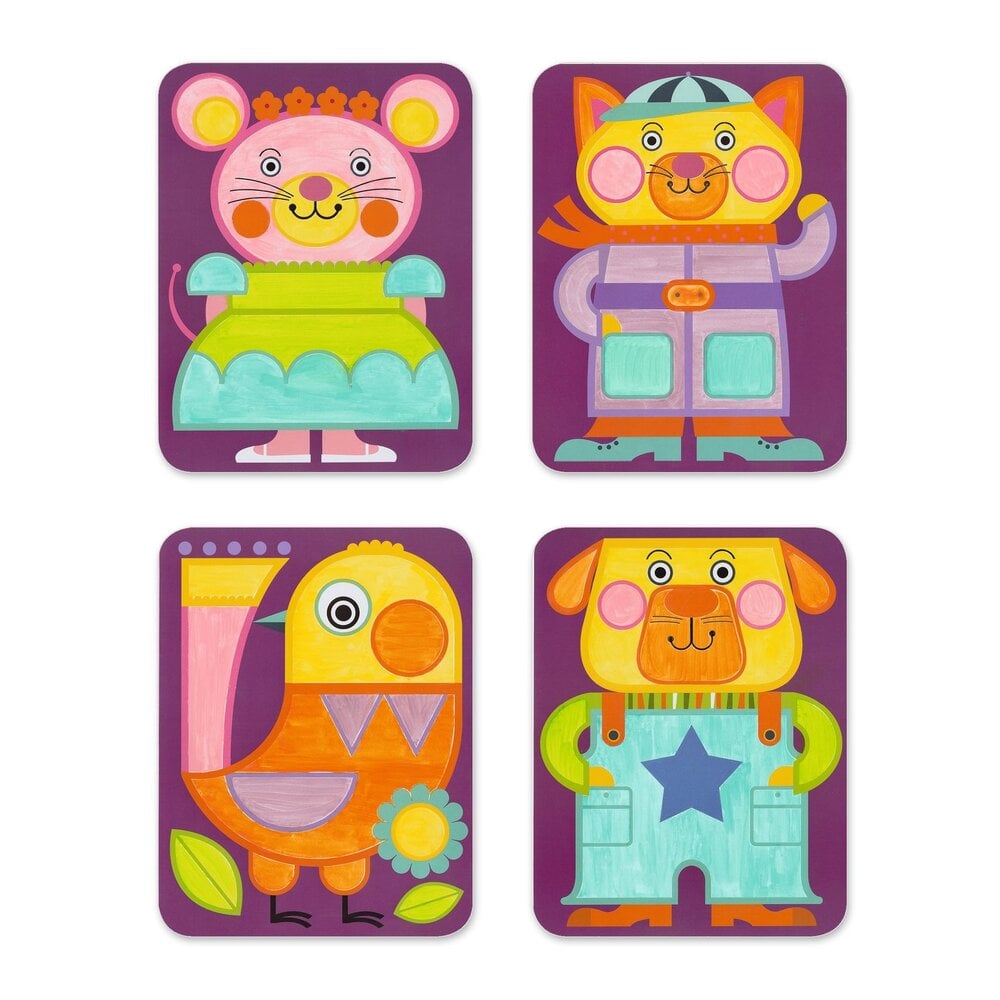 Djeco Djeco - schilderijtjes met pallet - chubby cheeks