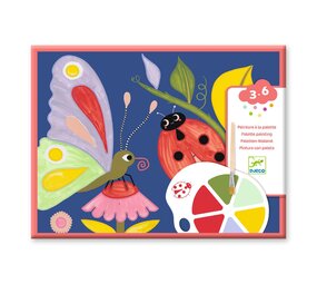 Djeco Djeco - schilderijtjes met pallet - kleine beestjes