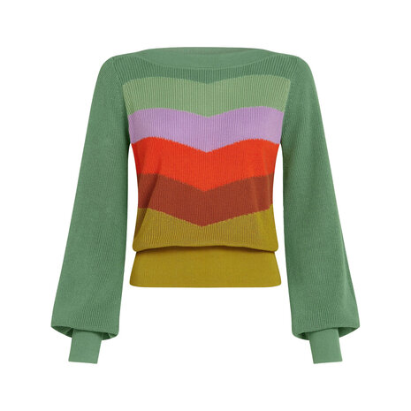 King Louie King Louie - audrey bell top wonder - green envy