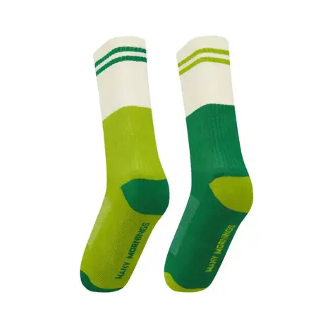 Many mornings Many mornings - sportsokken - green groove