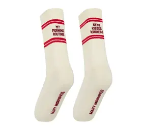 Many mornings Many mornings - sportsokken - kind routine