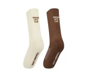 Many mornings Many mornings - sportsokken - latte club