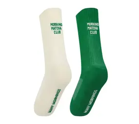 Many mornings Many mornings - sportsokken - matcha club