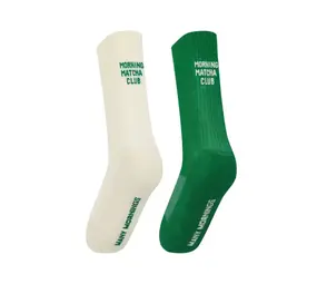 Many mornings Many mornings - sportsokken - matcha club