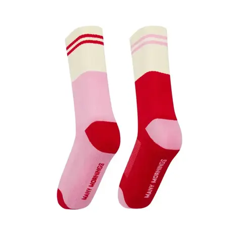 Many mornings Many mornings - sportsokken - red romance