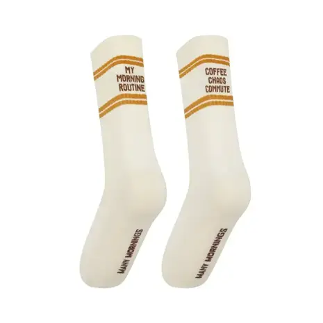 Many mornings Many mornings - sportsokken - rush routine Many mornings Many mornings - sportsokken - rush routine