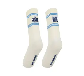 Many mornings Many mornings - sportsokken - scroll routine