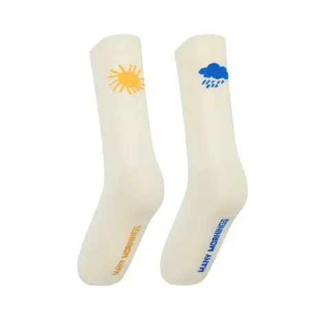 Many mornings Many mornings - sportsokken - sunny rain