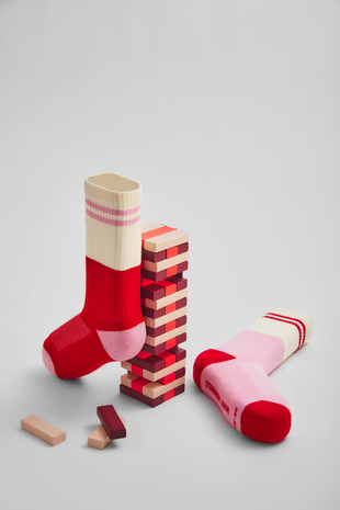 Many mornings Many mornings - sportsokken - red romance