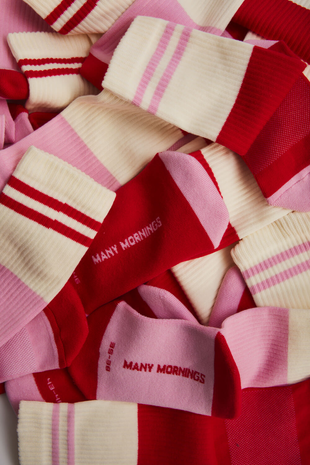 Many mornings Many mornings - sportsokken - red romance