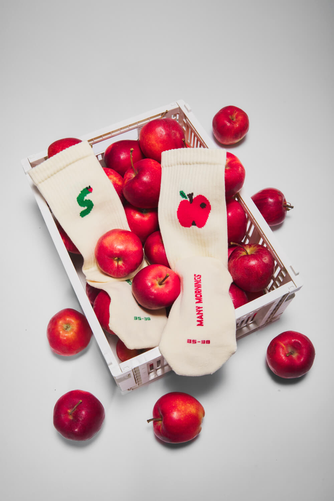 Many mornings Many mornings - sportsokken - bite me