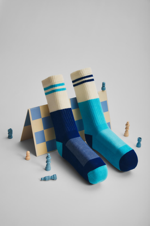 Many mornings Many mornings - sportsokken - blue blues