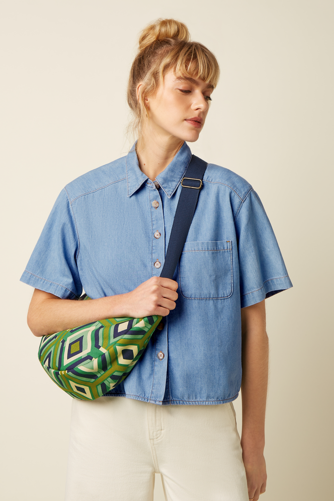 King Louie King Louie - fanny bag large cadiz - beacon blue