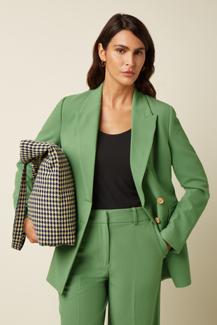 King Louie King Louie - shopper pretty check - mazarine King Louie King Louie - shopper pretty check - mazarine