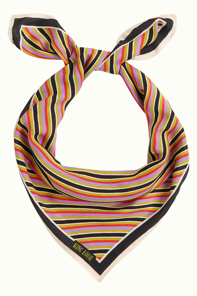 King Louie King Louie - scarf mistral - black King Louie King Louie - scarf mistral - black