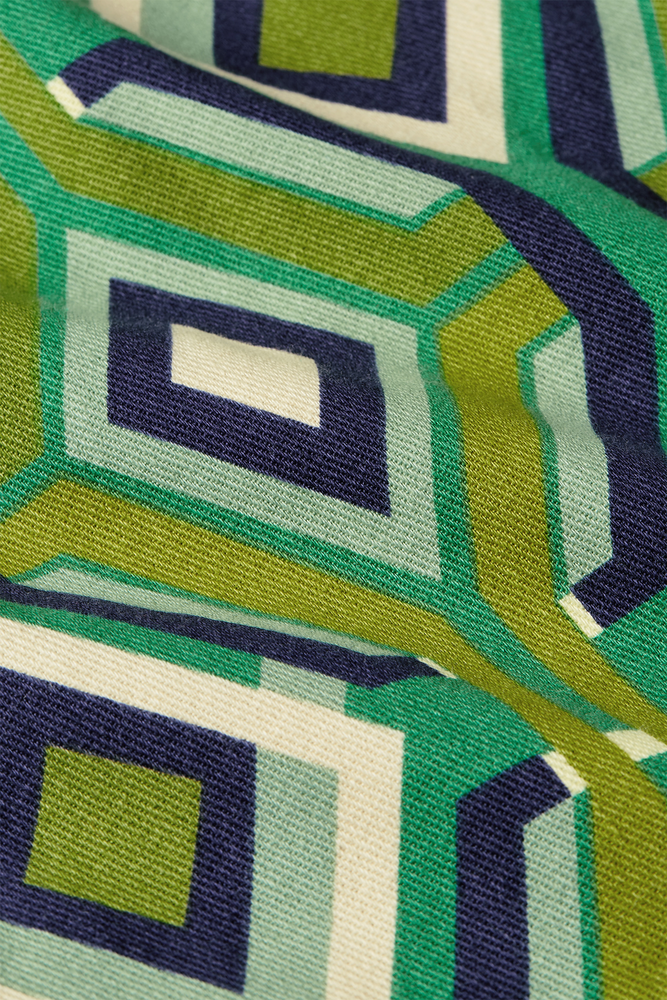 King Louie King Louie - foulard cadiz - rhodonite blue