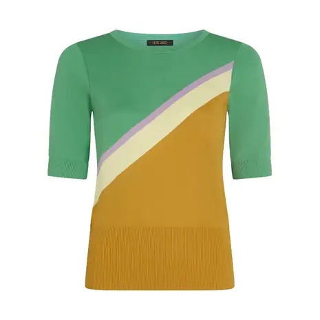 King Louie King Louie - agnes top kira - honey yellow