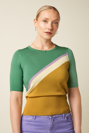 King Louie King Louie - agnes top kira - honey yellow